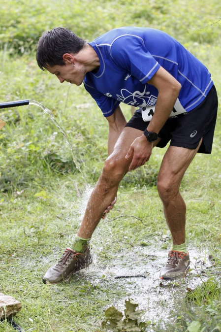 219 corredores completaron los 21 kilómetros de la cita de Etxarri Aranatz, puntuable para el campeonato de la Federación Navarra de Montaña.