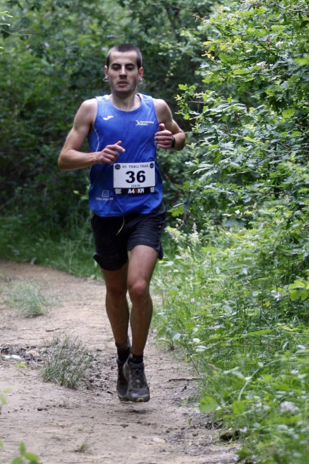 219 corredores completaron los 21 kilómetros de la cita de Etxarri Aranatz, puntuable para el campeonato de la Federación Navarra de Montaña.