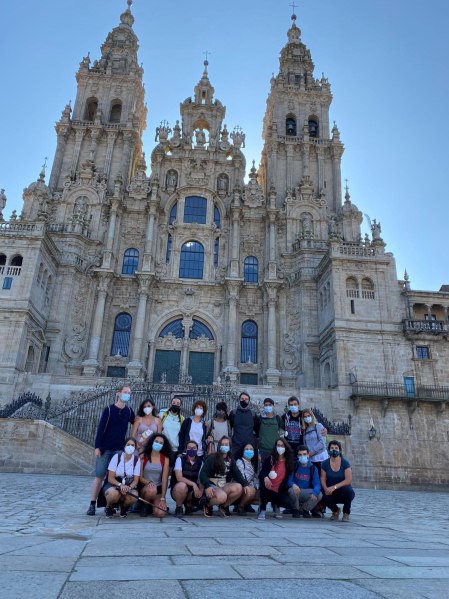 15 jóvenes de Navarra concluyen el ‘Xacobeo Joven’ tras 12 días de travesía