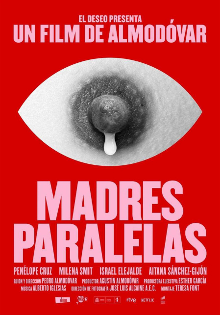 Cartel de 'Madres paralelas', la nueva película de Almodóvar