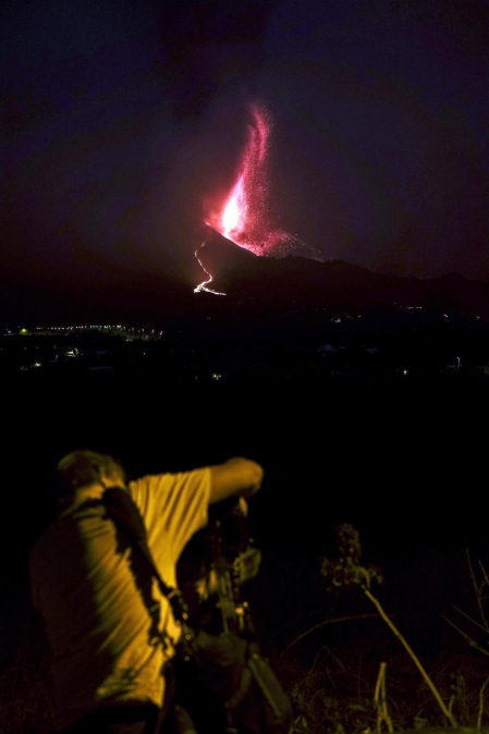 Fotos de la erupción del volcán de La Palma