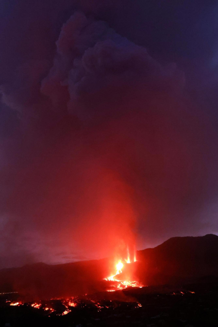 Fotos de la erupción del volcán de Cumbre Vieja de La Palma