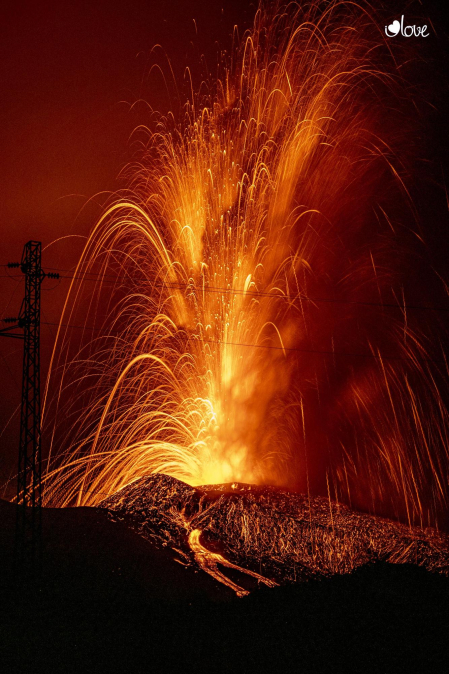 Fotos de la erupción del volcán de Cumbre Vieja de La Palma