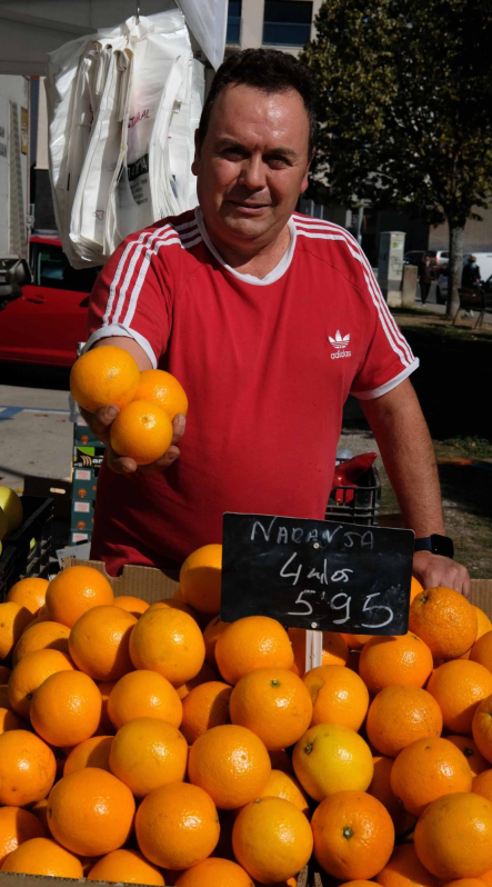 Los rostros de los vendedores ambulantes