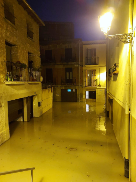 Inundaciones en Tudela