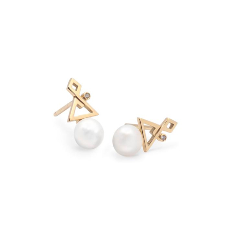 Pendientes de oro