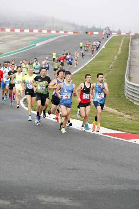 Imagen de la II SanSilRace en el Circuito de Navarra en Los Arcos