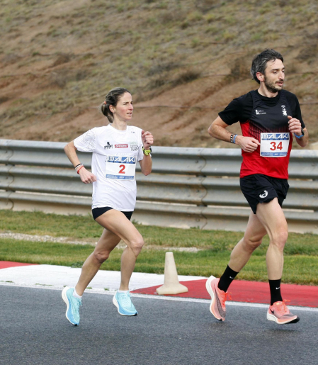 Imagen de la II SanSilRace en el Circuito de Navarra en Los Arcos