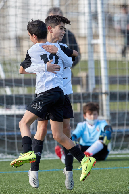 Imagen de la cuarta jornada del Torneo Interescolar./J. Caso y J.P. Urdíroz