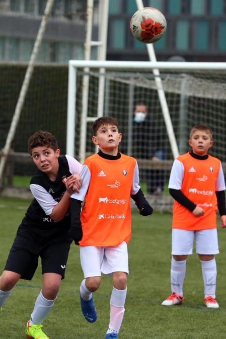 Imagen de uno de los partidos del Torneo Interescolar disputados el martes 28 de diciembre