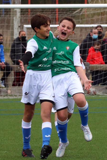 Imagen de uno de los partidos del Torneo Interescolar disputados el martes 28 de diciembre