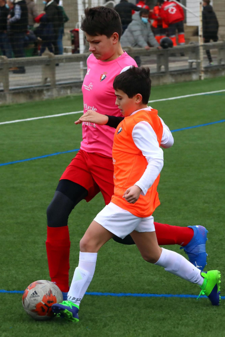 Imagen de uno de los partidos del Torneo Interescolar disputados el martes 28 de diciembre