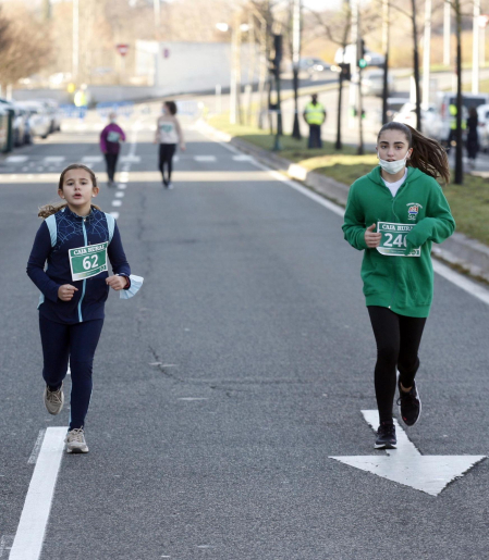 Imagen de la San Silvestre de Buztintxuri