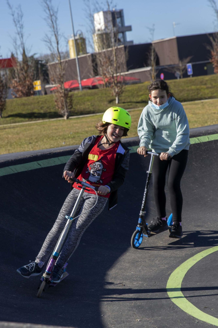 La pista de Pumptrack de la Rochapea