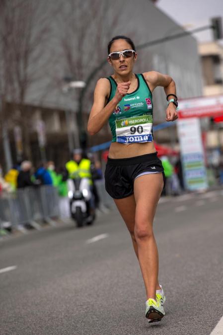 Fotos de los campeonatos de marcha, en Pamplona.