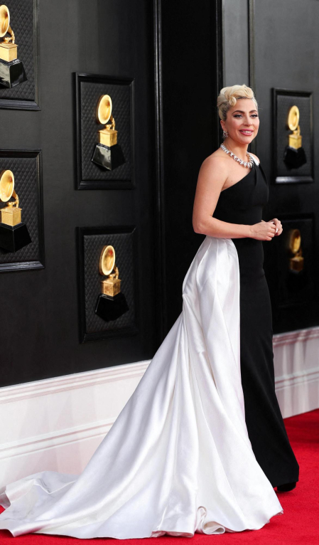Asistentes a la gala de la 64 edición de los Premios Grammy.