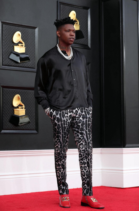 Asistentes a la gala de la 64 edición de los Premios Grammy.