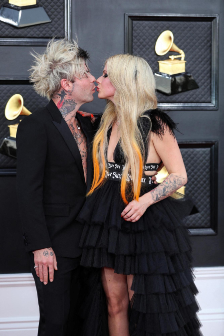 Asistentes a la gala de la 64 edición de los Premios Grammy.