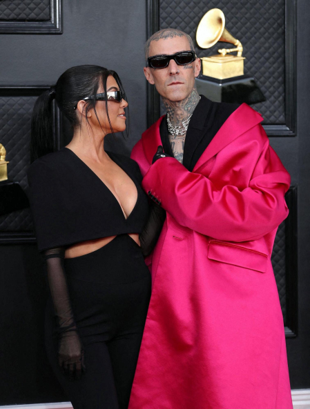 Asistentes a la gala de la 64 edición de los Premios Grammy.