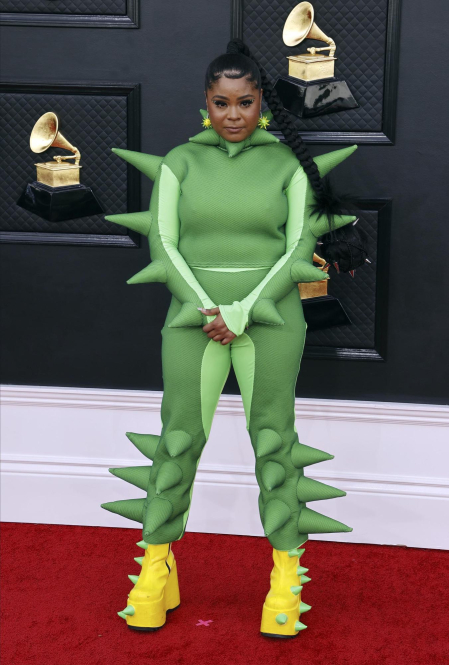 Asistentes a la gala de la 64 edición de los Premios Grammy.