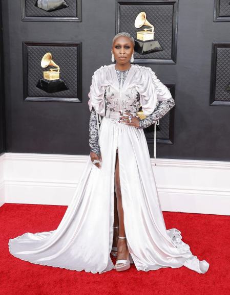 Asistentes a la gala de la 64 edición de los Premios Grammy.