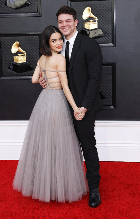 Asistentes a la gala de la 64 edición de los Premios Grammy.
