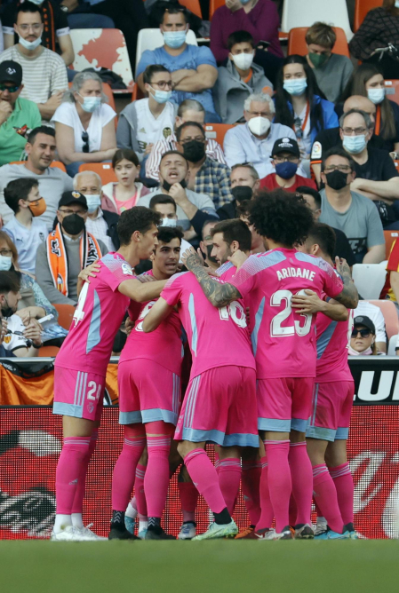 Fotos del partido Valencia-Osasuna.