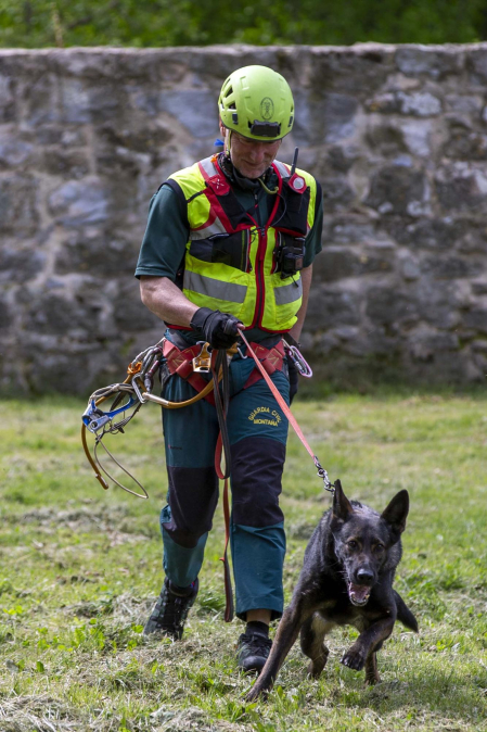 Exhibición de medios de rescate de la Guardia Civil