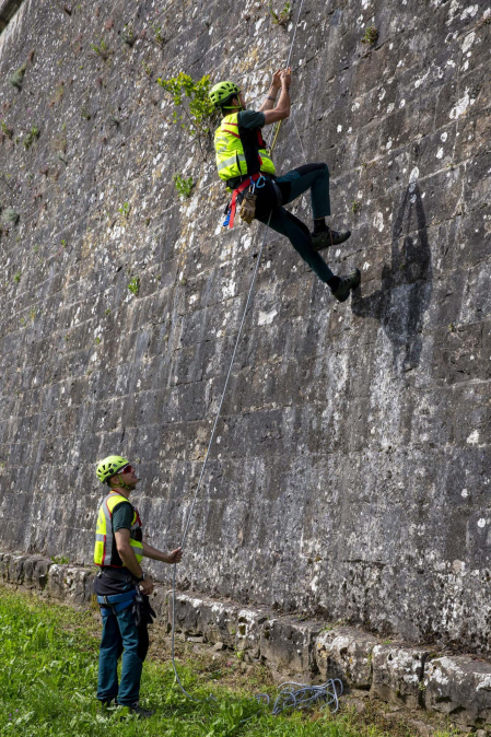 Exhibición de medios de rescate de la Guardia Civil
