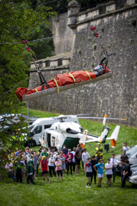 Exhibición de medios de rescate de la Guardia Civil