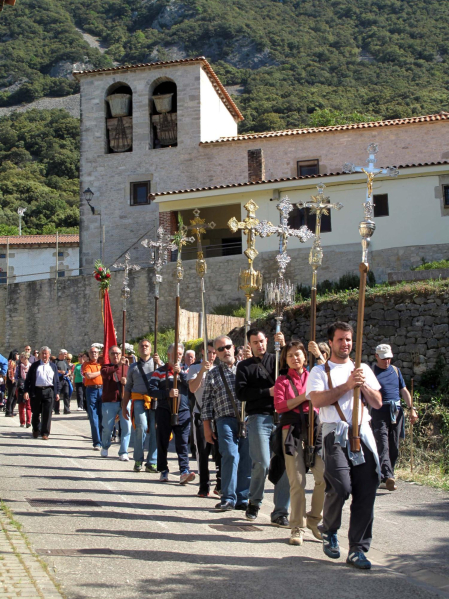 Romería de la Cendea de Iza a la Virgen de Osquía.