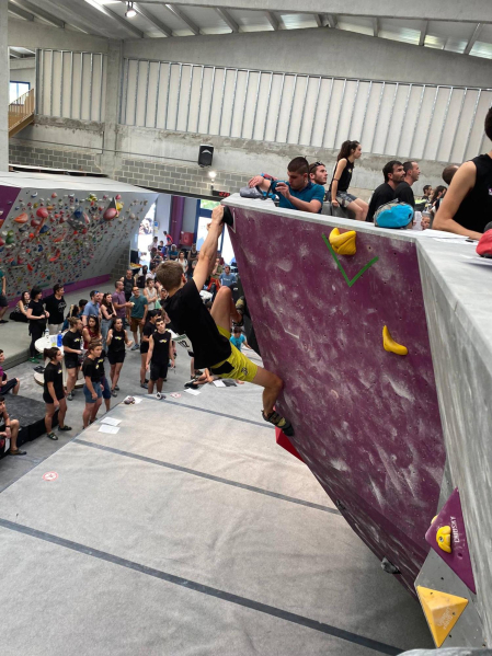Campeonato navarro de Escalada en Bloque
