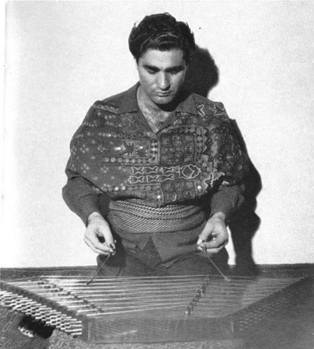 El artista Hossein Malek