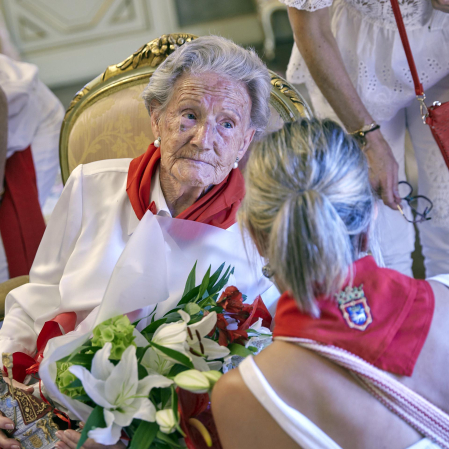Fotos del día de los mayores de San Fermín.