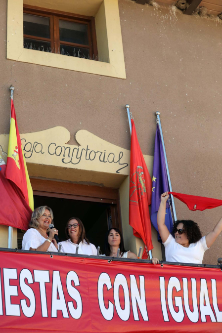 Comienzo de las fiestas de Mélida 2022.