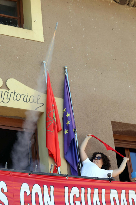 Comienzo de las fiestas de Mélida 2022.