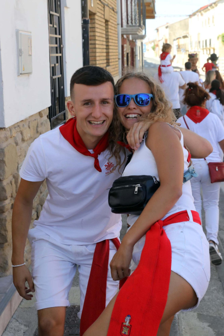 Comienzo de las fiestas de Mélida 2022.