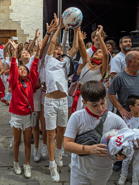Cohete de fiestas de Cirauqui.