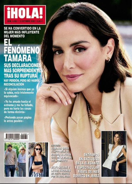 Portada de la revista Hola del miércoles, 5 de octubre de 2022