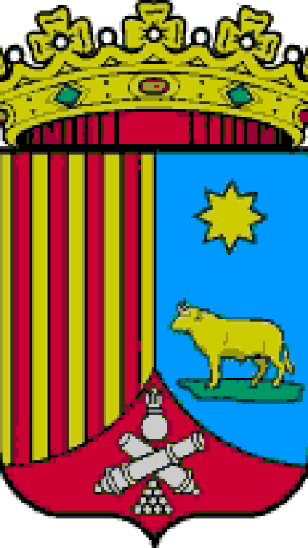 En el escudo de Teruel aparece una gran estrella sobre un toro. Según la tradición, antes de la fundación de la ciudad ocurrió el presagio de un toro (Tauro) mugiendo desde un alto, sobre el que brillaba una estrella