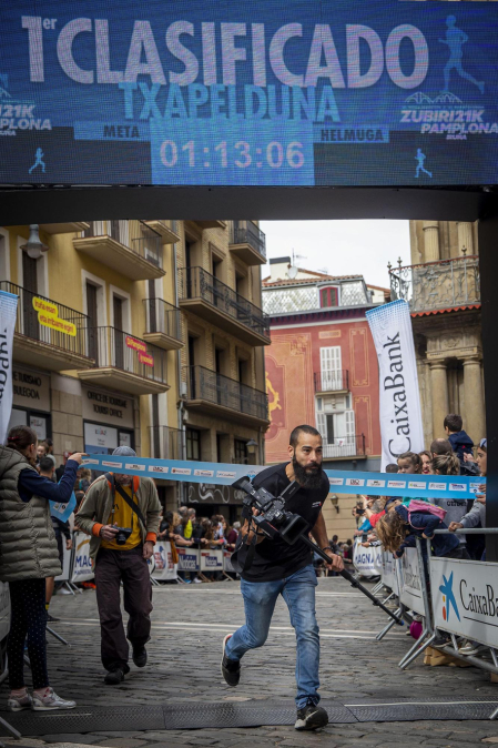 Imágenes de la Media Maratón Zubiri-Pamplona
