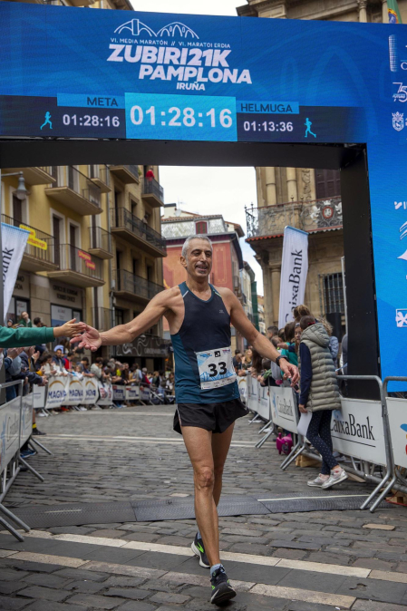 Imágenes de la Media Maratón Zubiri-Pamplona