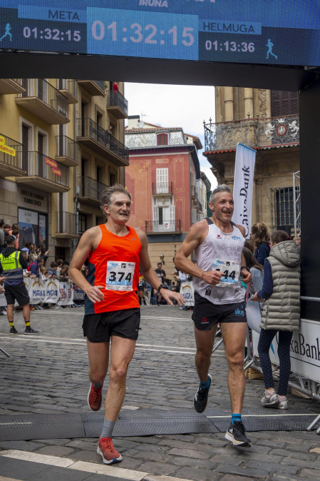 Imágenes de la Media Maratón Zubiri-Pamplona