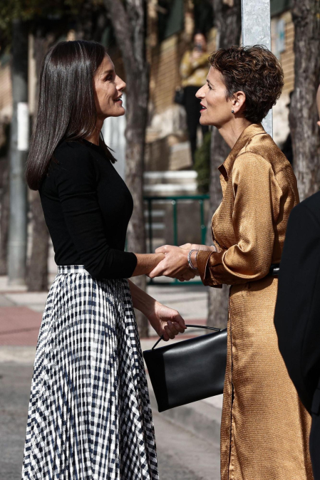 /29 Foto de la reina Letizia durante su visita a Tudela para participar en un homenaje a Pilar Miró en el marco del Festival Ópera Prima.BLANCA ALDANONDO