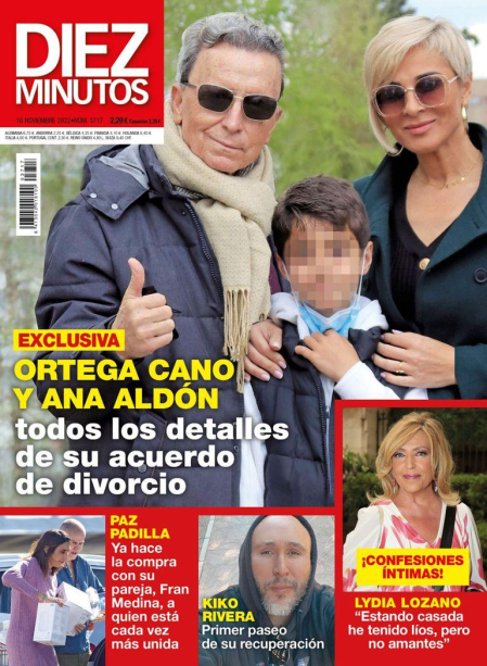 Portada de la revista Diez Minutos del 9 de noviembre de 2022
