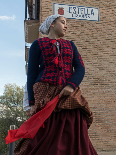 Fotos de los actos con motivo de la festividad de San Andrés en Estella.