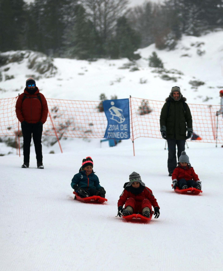 Fotos de la nieve en Larra Belagua.