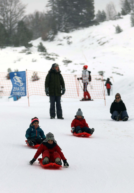 Fotos de la nieve en Larra Belagua.