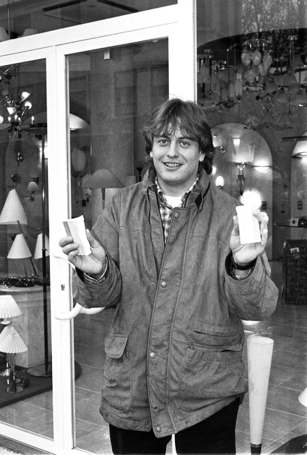 Fotos del 25 aniversario del segundo premio de la Lotería de Navidad en Tafalla
