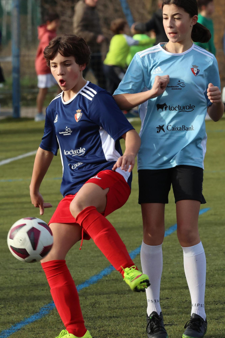Última jornada de la fase de grupos del torneo femenino del Interescolar./